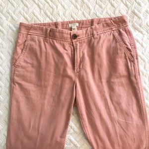 Pink J Crew Pants